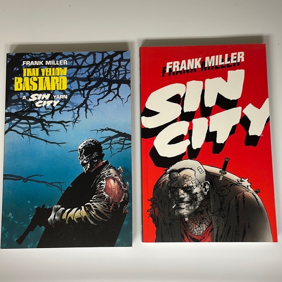 Sin City & That Yellow Bastard 2 x Trade Paperbacks - Frank Miller - Picture 1 of 6